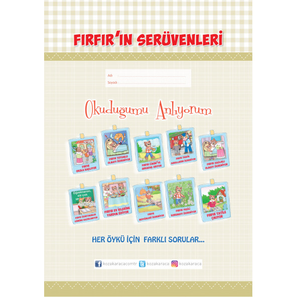 Koza Yayın Fırfır'ın Serüvenleri Dizisi (10 Kitap) - 3