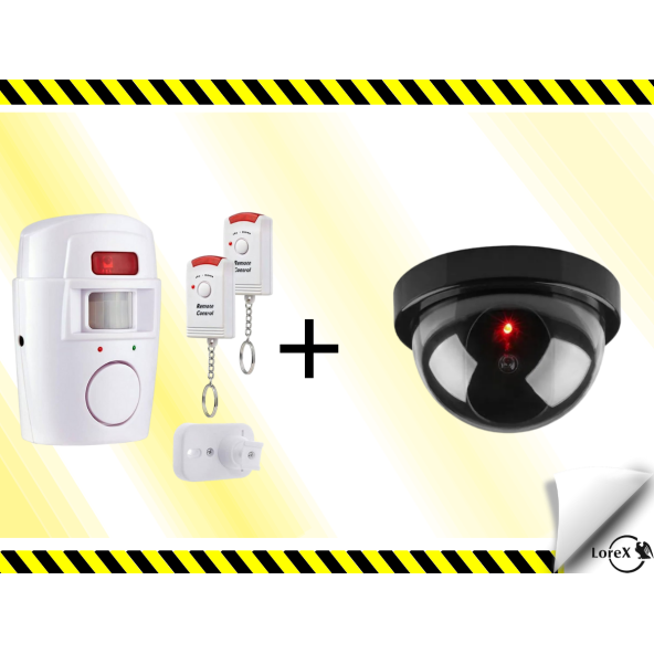 LOREX LR-HSET2 Hırsız Savar Set 2 , Ev Alarm Seti , Hırsız Alarm Seti