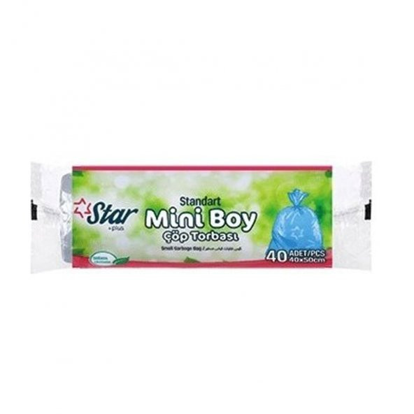 Mini Boy Çöp Torbası 80 Gr