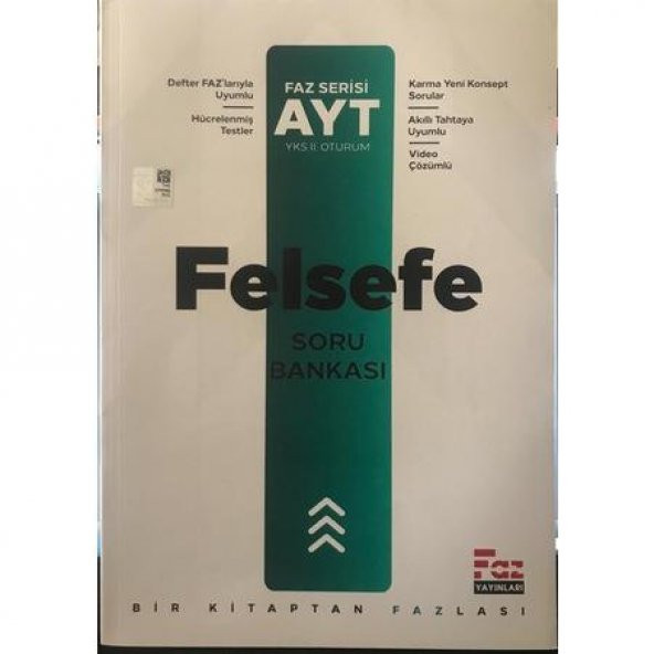 AYT FELSEFE SORU BANKASI FAZ - 1