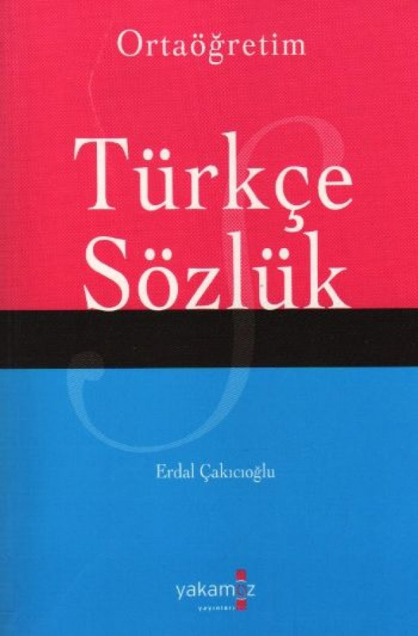 TÜRKÇE SÖZLÜK ORTA ÖĞRETİM YAKAMOZ - 1