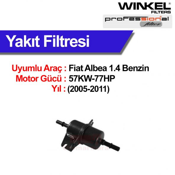 Fiat Albea 1.4 (2005-2011) Yakıt Filtresi