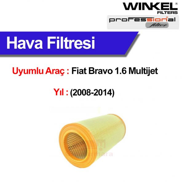 Fiat Bravo 1.6 Mjet (2008-2014) Hava Filtresi