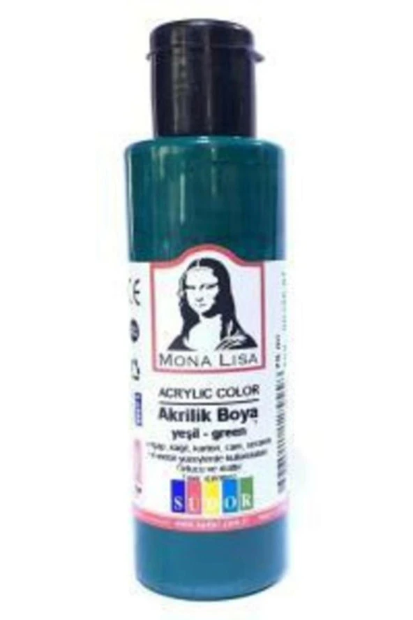 Südor Monalisa Akrilik Boya Koyu Yeşil 70ml Sd150-07 (1 Adet)