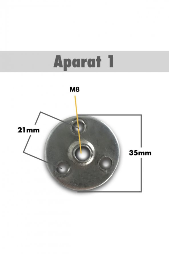 4 Ad. Ortaçağ Tarzı Ahşap Konik Ayak - Sehpa Ayağı - 42-46-50 cm Aparat Dahil - 6