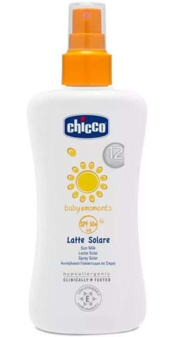 Chicco Latte Solare Spf 50 Bebek Güneş Sütü 150 ml
