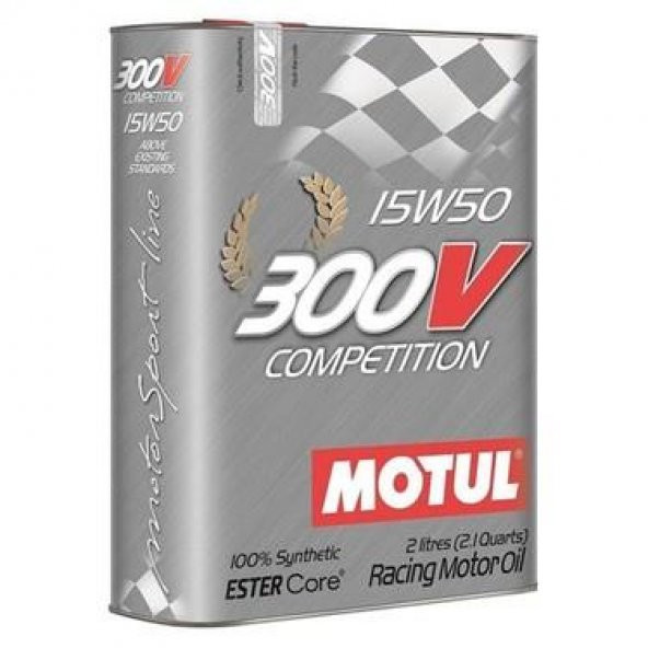 Motul 300V Competition 15w50 Racing Motor Oil