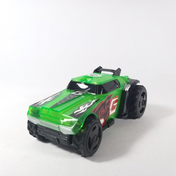 Sesli ve Işıklı Glo Racer Çek Bırak Araba 18 cm - 9
