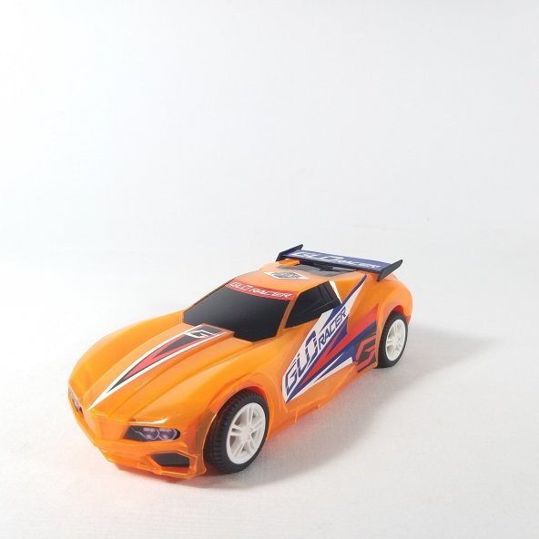 Sesli ve Işıklı Glo Racer Çek Bırak Araba 18 cm - 10