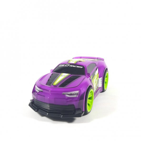 Sesli ve Işıklı Glo Racer Çek Bırak Araba 18 cm - 11