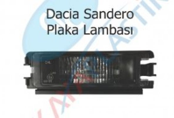 Plaka Lambası Dacia Sendero 8200957874 KAYAPLASTİK