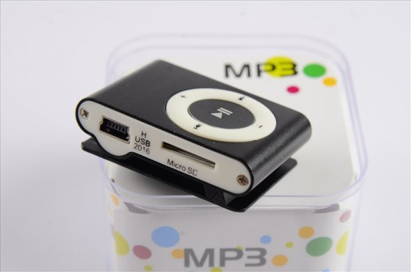 Mytell Mp3 Çalar Micro Kart Okuyuculu MPC-001 Siyah