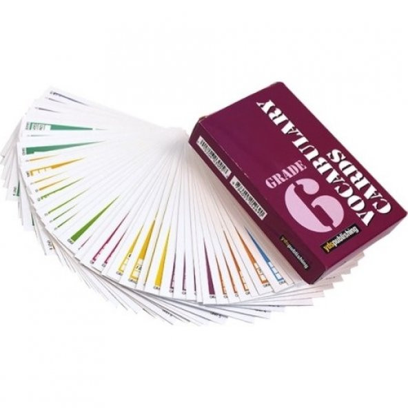 Vocabulary Cards Grade 6 ürün görseli 1