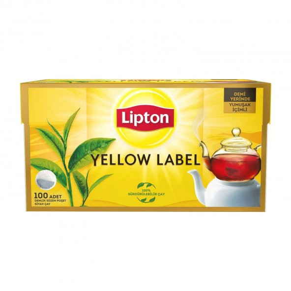 Lipton Yellow Label Demlik Çay 100 Lu