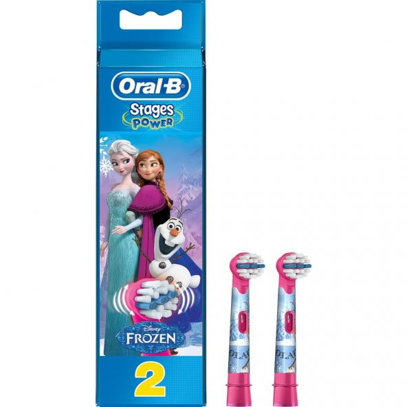 Oral-B Frozen Çocuklar İçin 2li Diş Fırçası Yedek Başlığı
