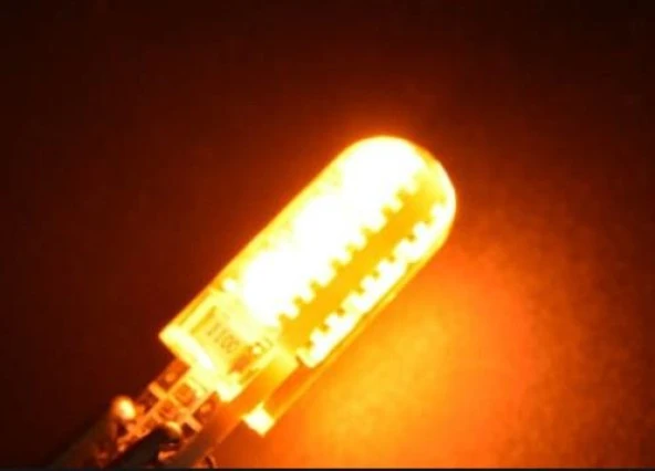 Yeni Nesil Led Dipsiz T10 Turuncu Park Tavan Plaka Ampulü - 2