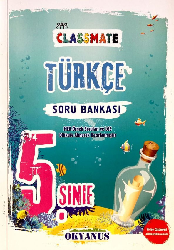 Okyanus 5.Sınıf Classmate Türkçe Soru Bankası