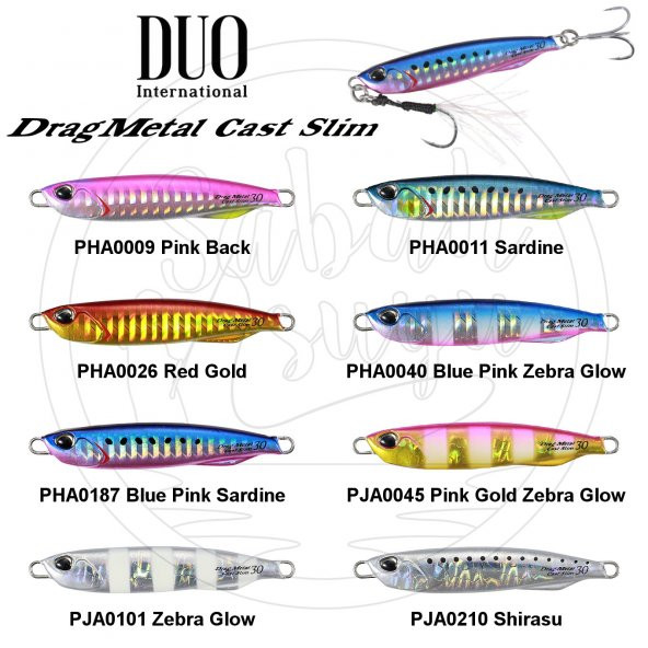 Duo Drag Metal Cast Slim Jig 40gr. PHA0006 Jack - 3