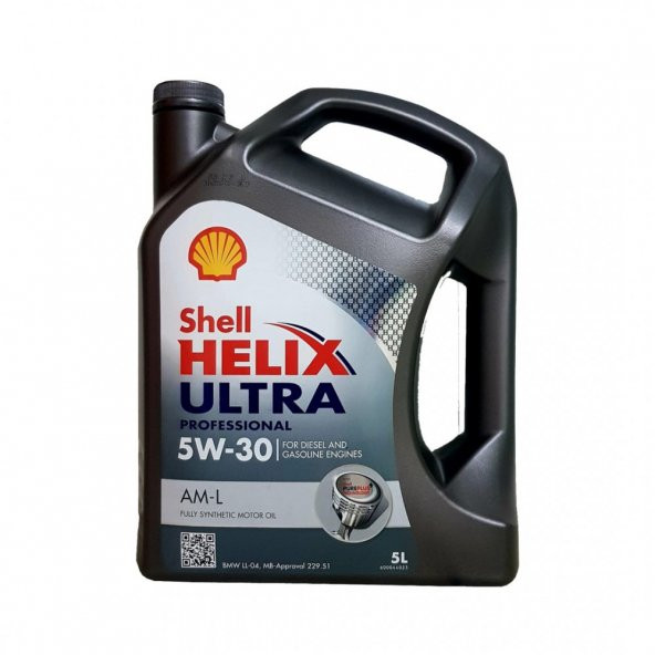 Shell Helix Ultra Pro AM-L 5W-30 Motor Yağı 5 Lt (Ü:2022)