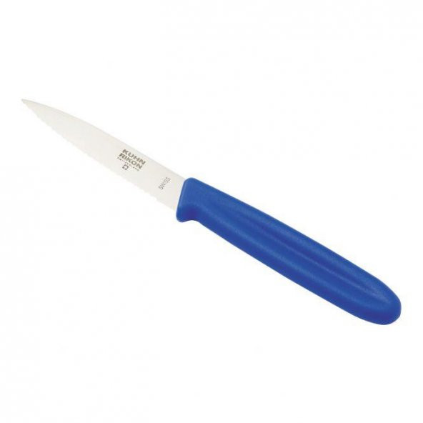 Kuhn Rikon 22215 Tırtıklı Soyma/Doğrama Bıçağı Mavi