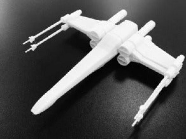 Star Wars X-Wing Uçak Dekoratif Biblo Dekor Hediyelik Süs