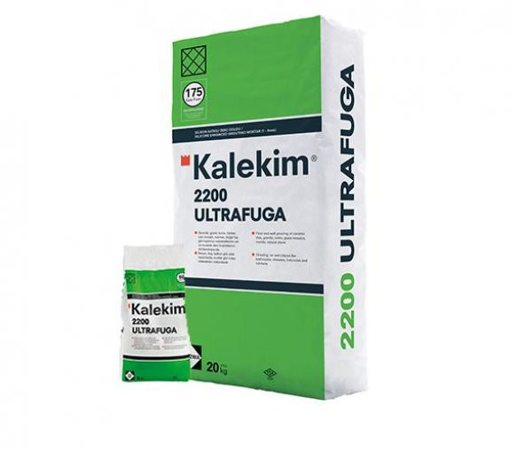 Kalekim 2251 Ultra Fuga Slikonlu Derz Dolgu Beyaz 20 kg