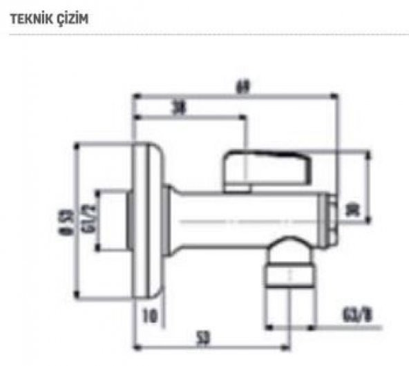 Creavit FA002 Filtreli Ara Musluk Kumlu İkili - 3