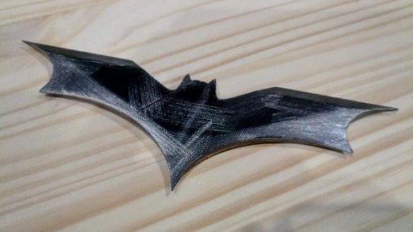 Batman Kara Şövalye Sembolü Dekor Hediyelik Süs Eşyası Masaüstü - 3