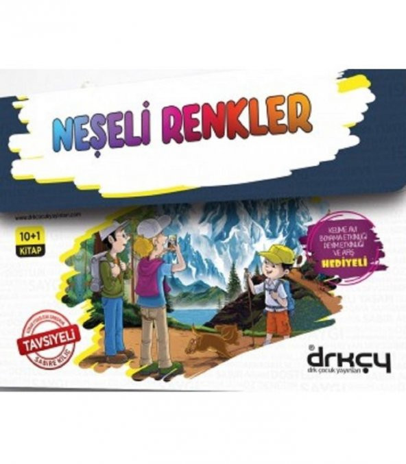 Drk Çocuk Yayınları Neşeli Renkler 10+1 Kitap seti