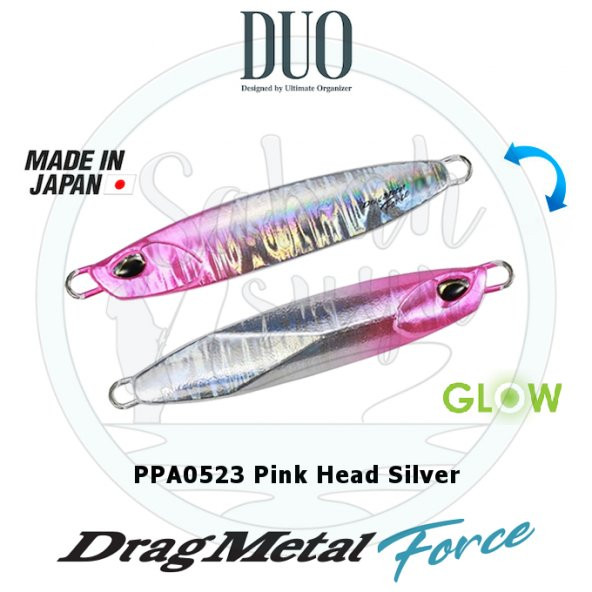 Duo Drag Metal Force Jig 100gr. 85mm PPA0523 Pink Head Silver
