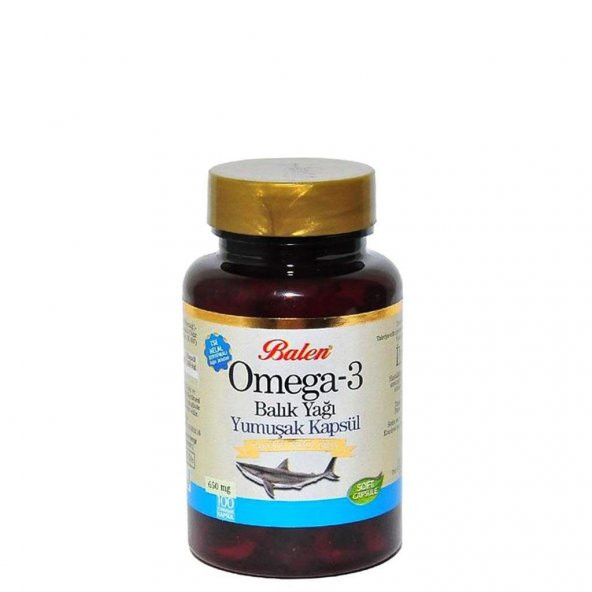 Balen Omega 3 Balık Yağı 500 Mg 100 Kapsül