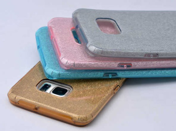Galaxy S6 Edge Plus Kılıf Zore Shining Silikon - 2
