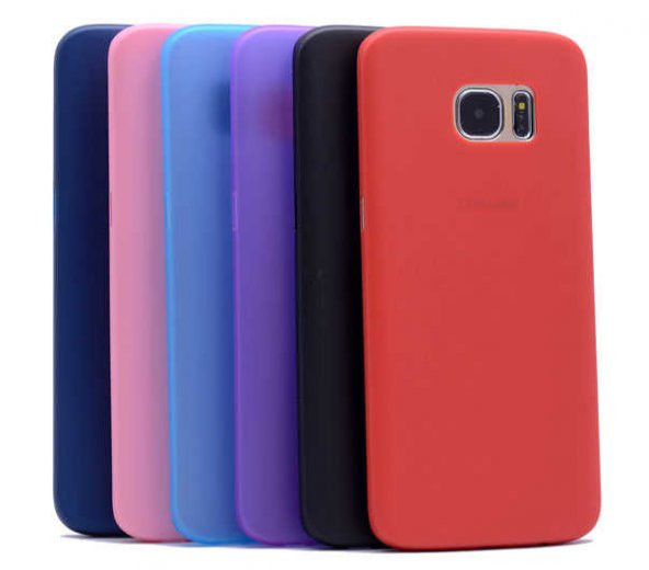 Galaxy S7 Edge Kılıf Zore 1.Kalite PP Silikon - 8