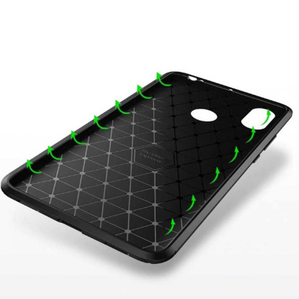 Xiaomi Mi Max 3 Kılıf Zore Negro Silikon - 3