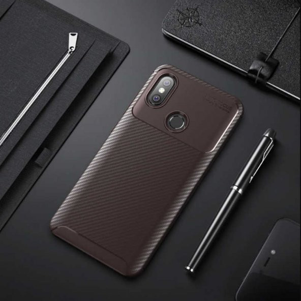 Xiaomi Mi Max 3 Kılıf Zore Negro Silikon - 7