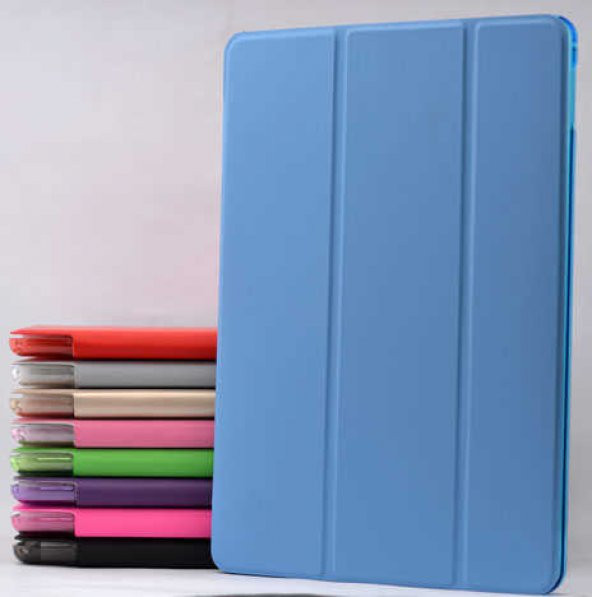 Apple iPad Pro 9.7 Zore Smart Cover Standlı 1-1 Kılıf - 7