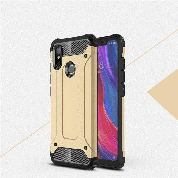 Xiaomi Mi 8 Kılıf Zore Crash Silikon - 1