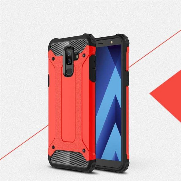 Galaxy A6 Plus 2018 Kılıf Zore Crash Silikon - 4