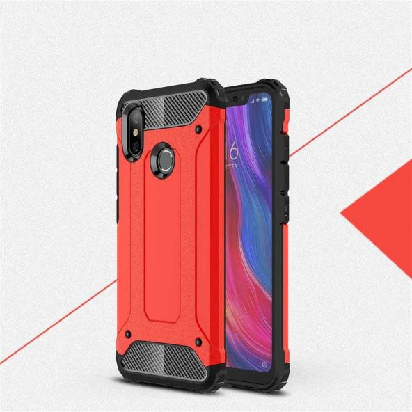 Xiaomi Mi 8 SE Kılıf Zore Crash Silikon - 4