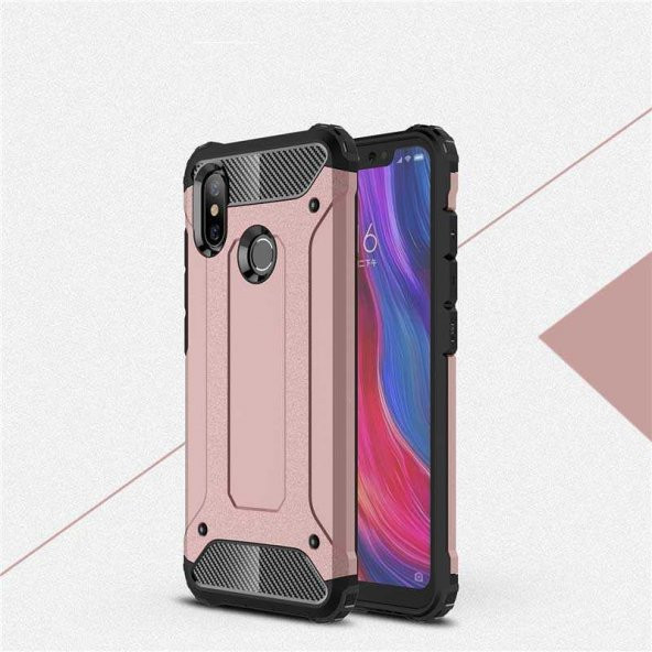 Xiaomi Mi 8 Kılıf Zore Crash Silikon - 6