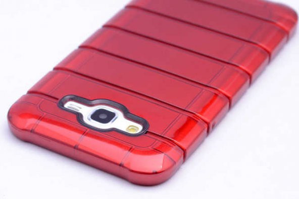 Galaxy J7 Kılıf Zore Çizgili Motomo Kapak - 2