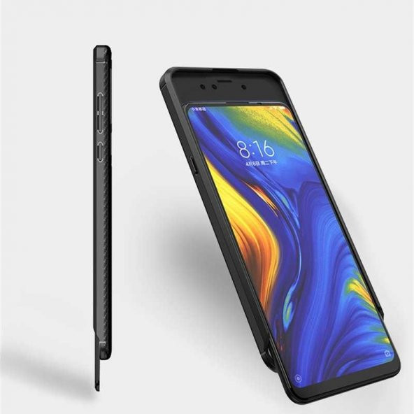 Xiaomi Mi Mix 3 Kılıf Zore Negro Silikon - 4