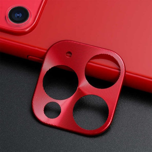 Apple iPhone 11 Pro Max Zore Metal Kamera Koruyucu - 5