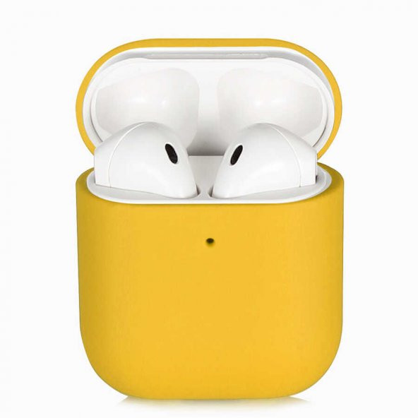 Apple Airpods Kılıf Zore Silk Silikon - 9