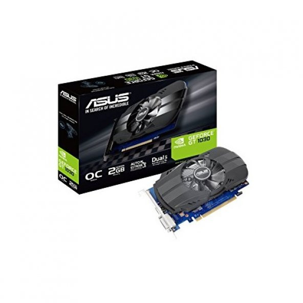 ASUS GT1030 2GB PHOENIX PH-GT1030-O2G DDR5 64bit HDMI DVI PCIe 16X v3.0 - 1