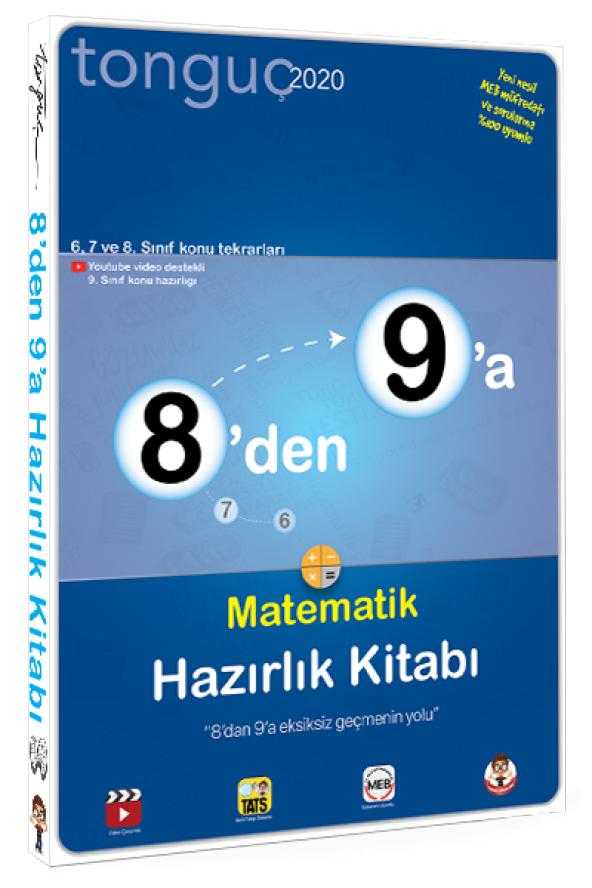 8DEN 9A MATEMATİK HAZIRLIK KİTABI TONGUÇ AKADEMİ - 1