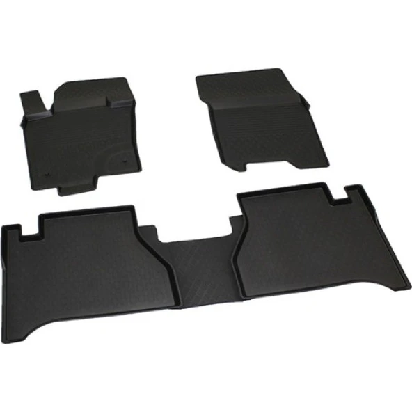 Nissan Navara Refref 4D Kauçuk Havuzlu Paspas 2014-2020