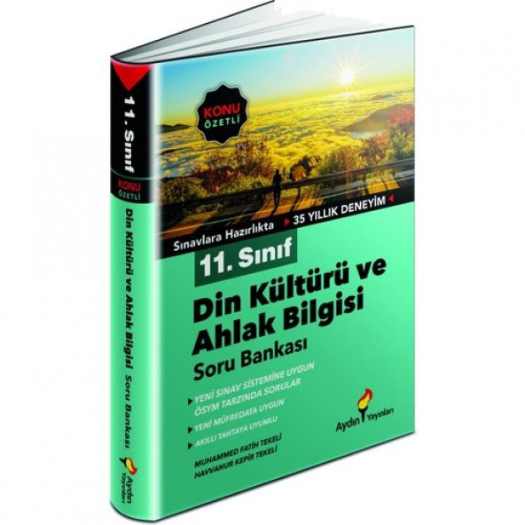 Aydın Yayınları 11.Sınıf Din Kültürü Ve Ahlak Bilgisi Konu Özetli Soru Bankası