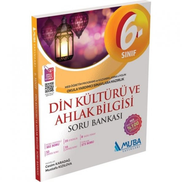 Muba Yayınları 6.Sınıf Din Kültürü ve Ahlak Bilgisi Soru Bankası