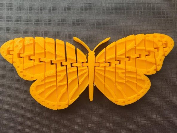 Hareket Edebilir Monarch Kelebek Dekoratif Süs Eşyası Hediyelik